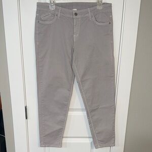 Poetry Women's Light Gray Ankle Pants